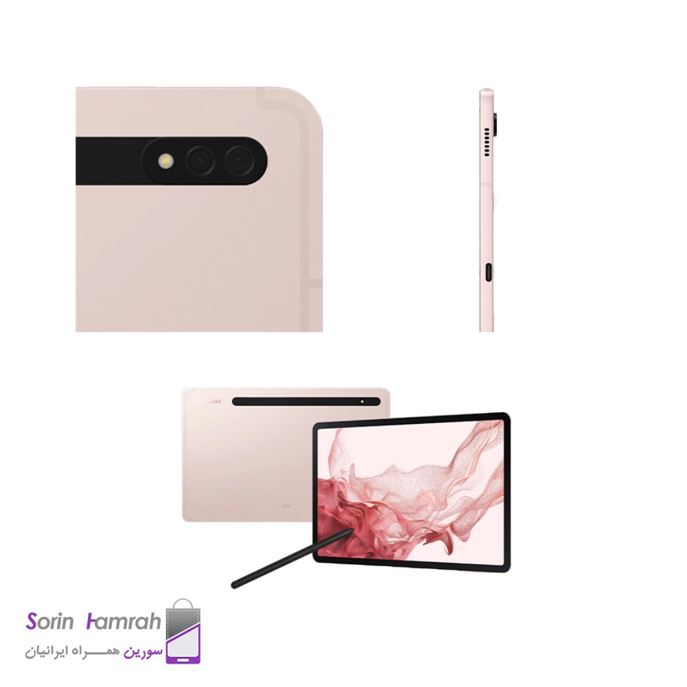 تبلت سامسونگ مدل Galaxy Tab S8 PLUS 5G (12.4") SM-X806 ظرفیت 128/8 گیگابایت